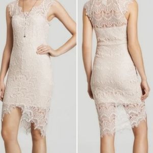 Holiday Dress! Intimately Free People Peekaboo lace bodycon dress